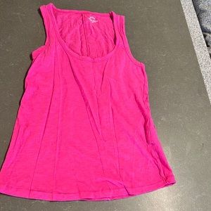 Pink Jcrew vintage cotton tank